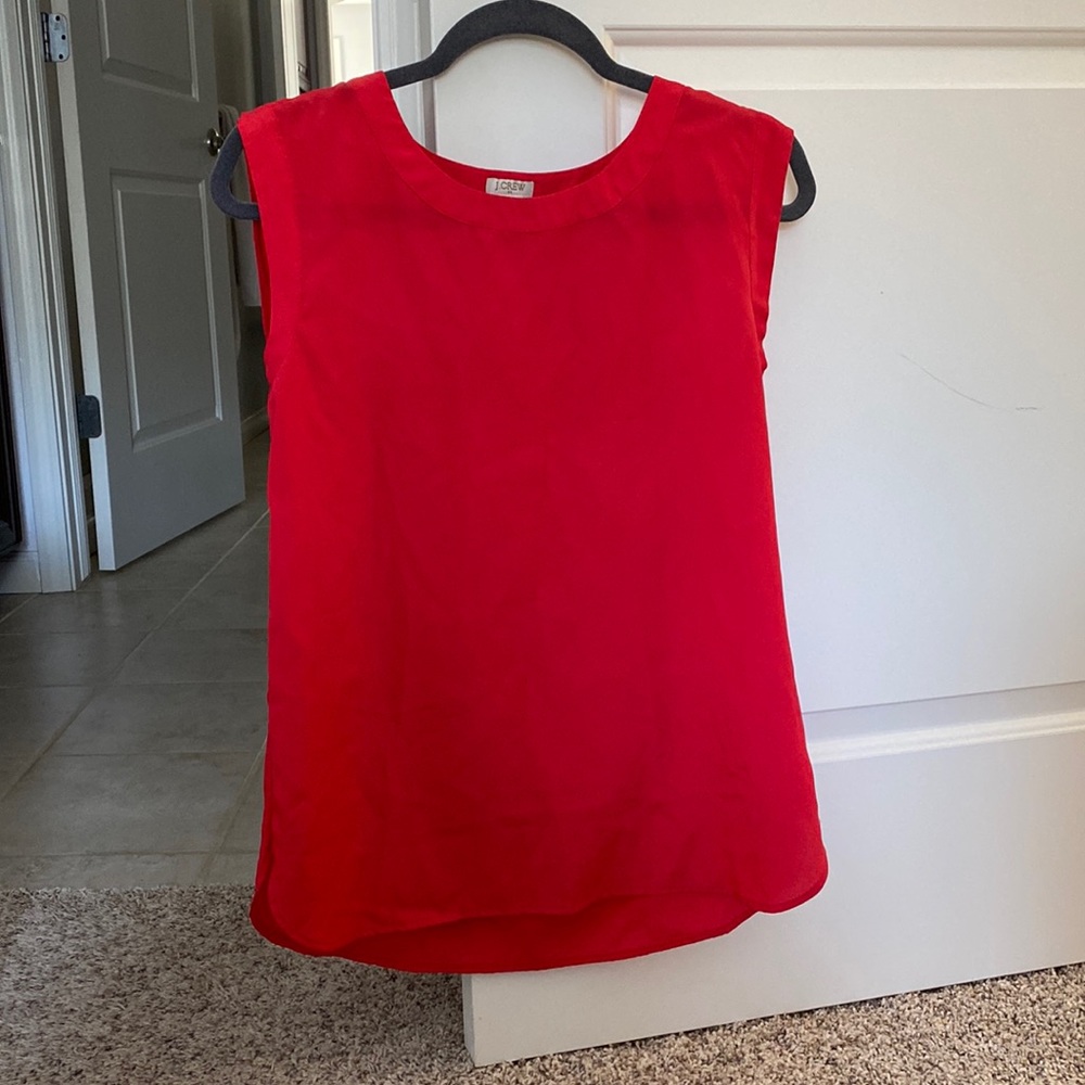 J Crew tank top, polyester